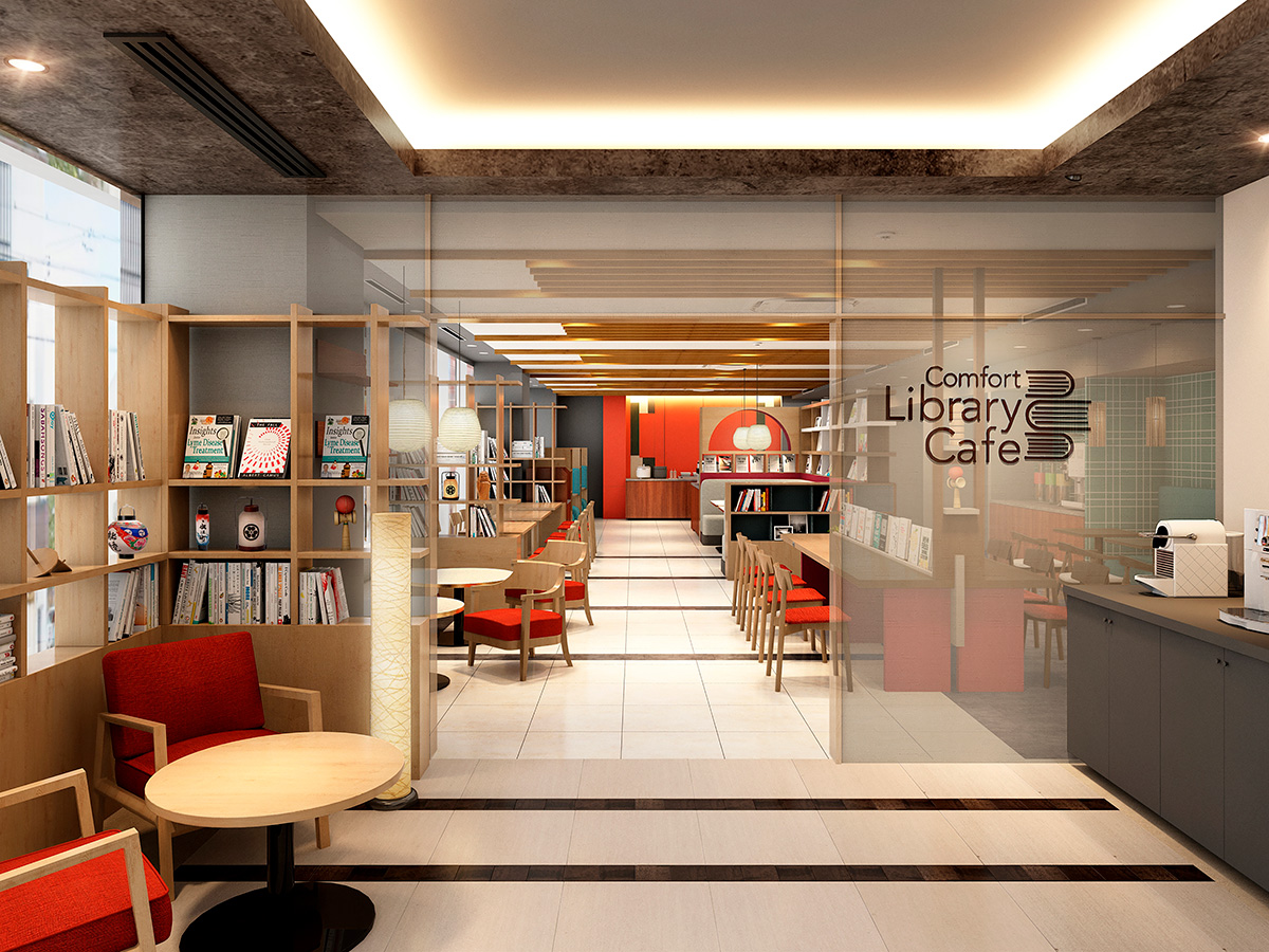 コンフォートホテルERA伊勢　Comfort library Cafe