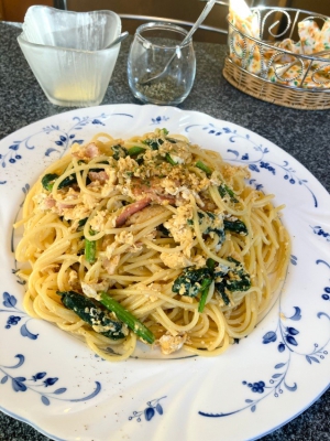 スパゲティー専門店の「champ」さん