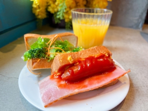 コンフォートイン東京六本木　朝食　アレンジレシピ