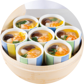 地域の味を楽しむ地産地消のメニュー