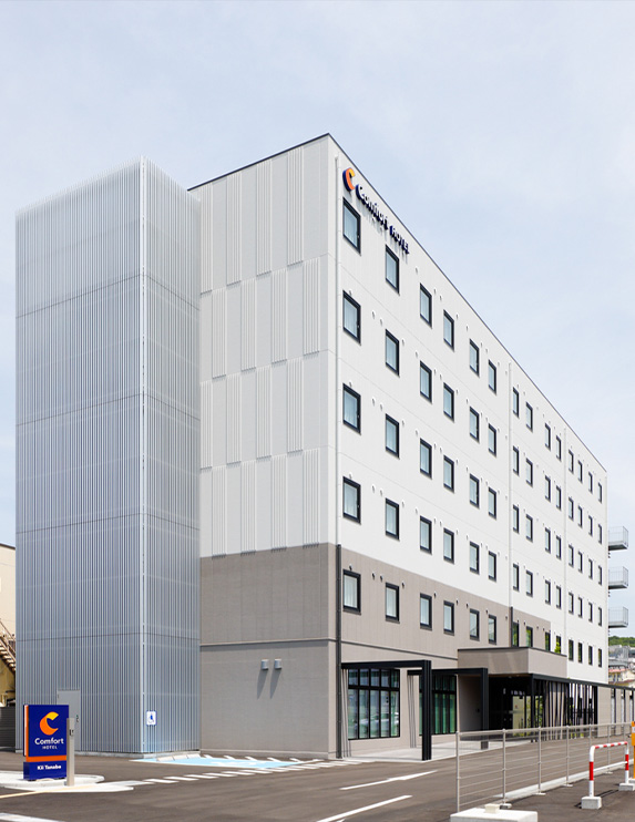 コンフォートホテル神戸三宮の外観図