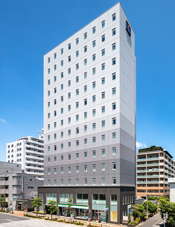 コンフォートホテル東京清澄白河の外観図