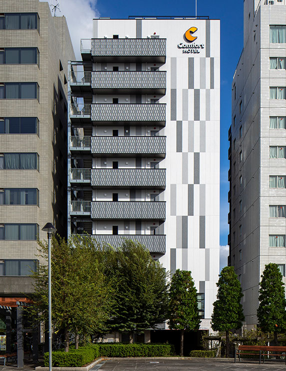 コンフォートホテル神戸三宮の外観図