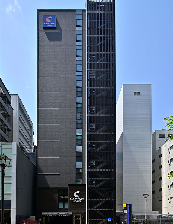 コンフォートホテル神戸三宮の外観図