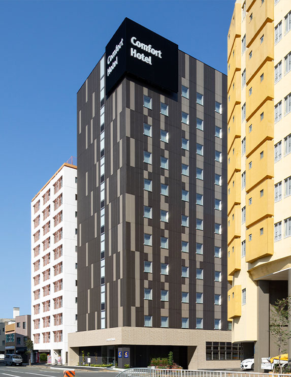コンフォートホテル神戸三宮の外観図