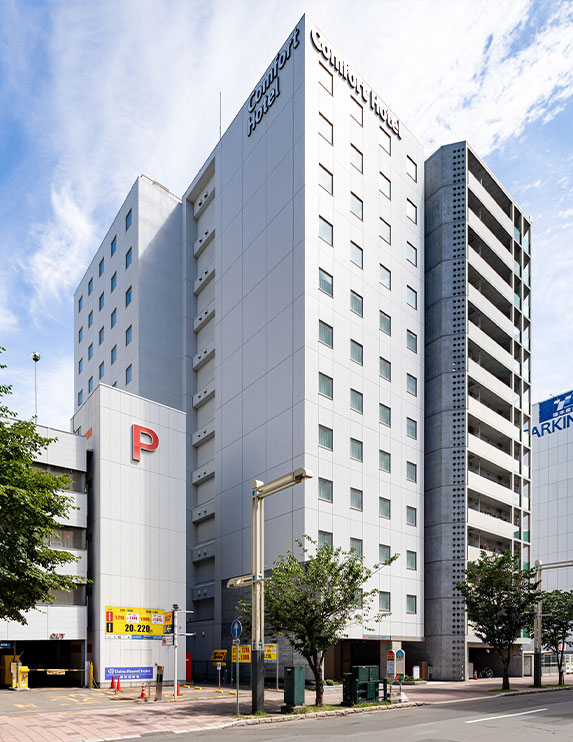 コンフォートホテル札幌すすきのの外観図