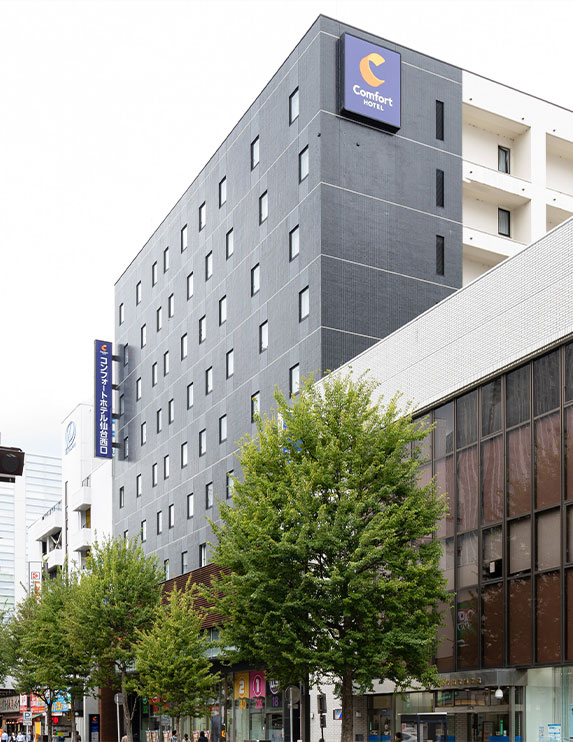 コンフォートホテル宮崎の外観図
