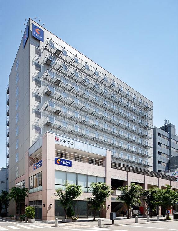 コンフォートホテル大阪心斎橋の外観図