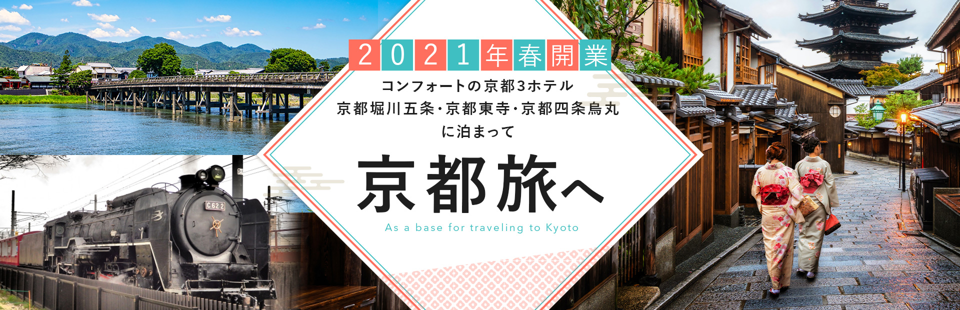 京都旅へ