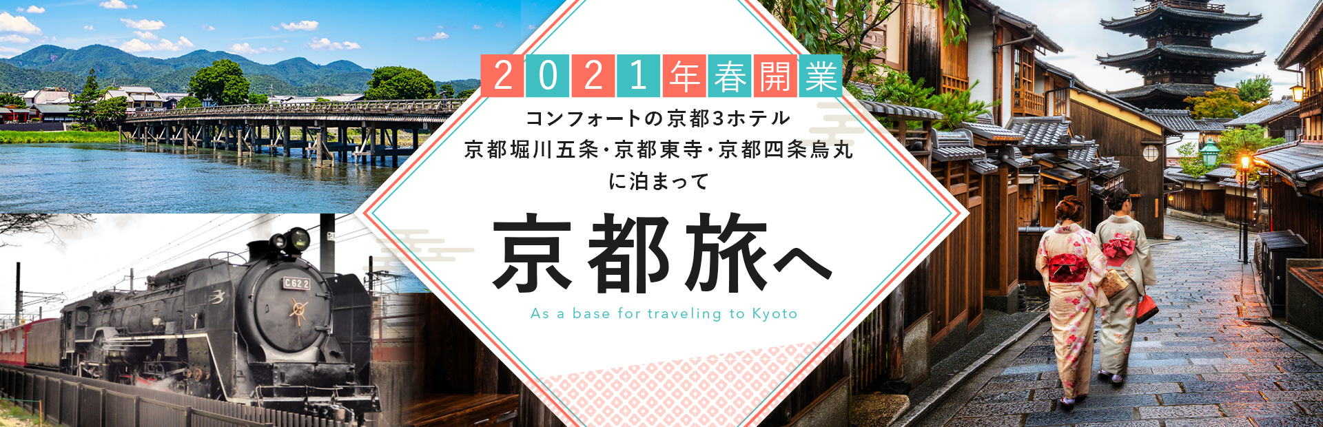 京都旅へ